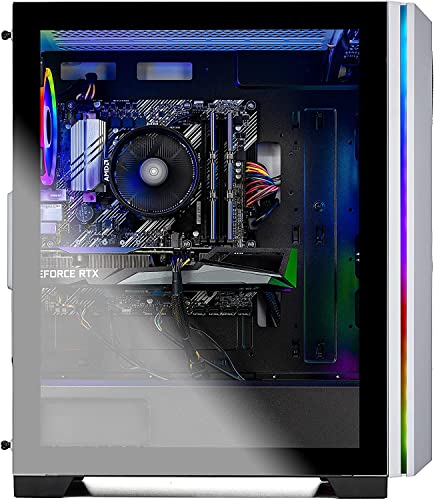 Skytech Gaming Chronos Gaming PC Desktop – Intel Core i5 12600K 3.7 GHz, RTX 3070, 1TB NVME SSD, 16G DDR4 3200, 650W Gold PSU, AC Wi-Fi, Windows 10 Home 64-bit