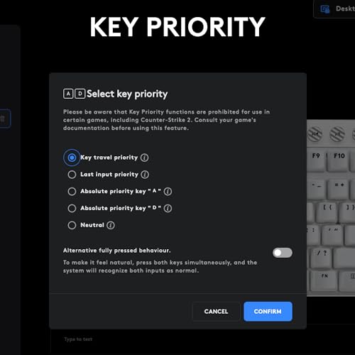 Logitech G PRO X TKL Rapid Tenkeyless Wired Gaming Keyboard with Magnetic Analog Switches, Rapid Trigger Mode, Adjustable Actuation, and Customizable RGB Lighting - Black