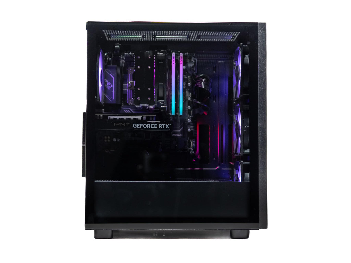Cost Plus Gaming - Essentials Gaming PC - Intel Core i5-14400F 2.5GHz, RTX 5060 TI, 1TB NVME SSD, 16GB DDR5-5600 RAM, 650W+ Gold PSU, Wi-Fi, Windows 11 Home 64-bit, Black (14400F | RTX 5060 TI 8GB)