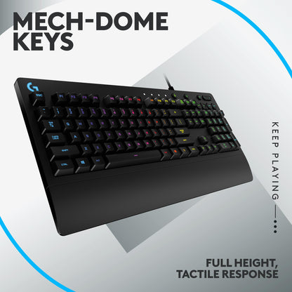 Logitech G502 Hero Wired Gaming Mouse and G213 RGB Gaming Keyboard - mice with programmable Buttons and Adjustable Weights - Customizable Backlit Keyboard with Tactile Keys - PC/Laptops