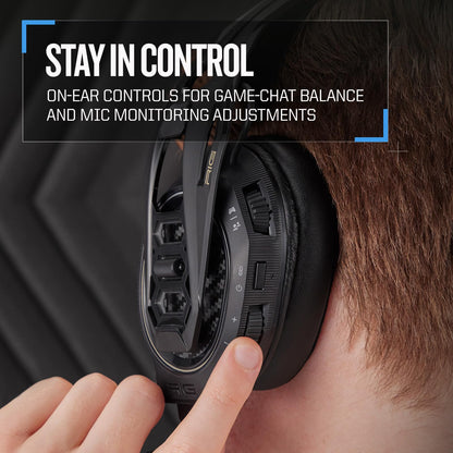 RIG 800 PRO HX Wireless Gaming Headset & Multi-Function Base Station Officially Licensed for Xbox Series X|S, Xbox One, Windows 10/11 PCs - Dolby Atmos 3D Audio - Up to 60 Hour Battery